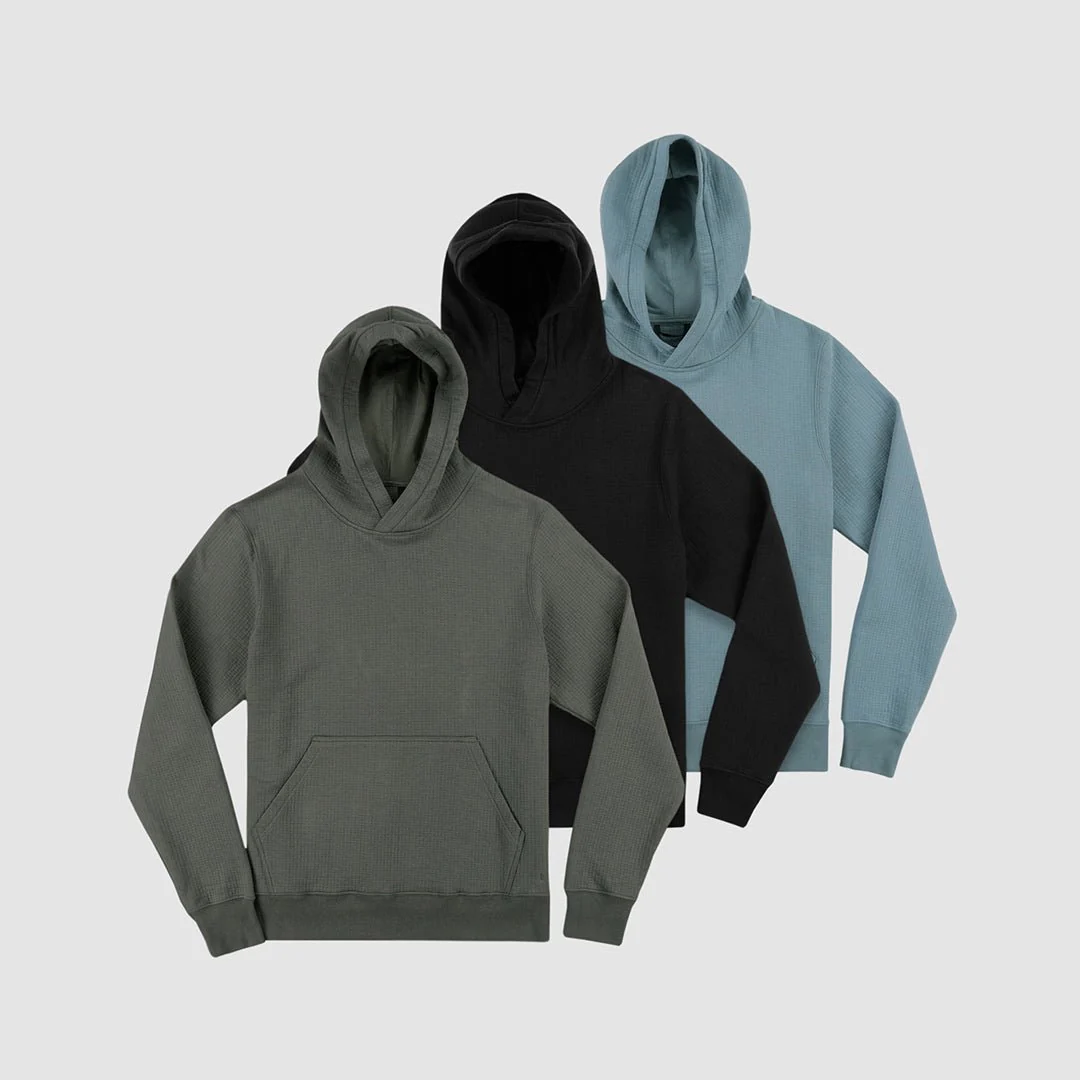 RO3 Dual Layer Hoodie Dusty Blue - Image 5