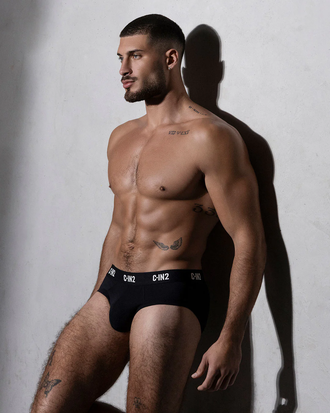 Premium Stretch 3-Pack Low Rise Brief Black
